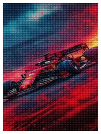 Ferrari F1 — diamond painting
