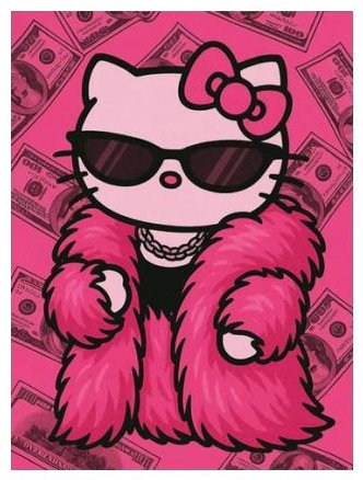 Hello Kitty — diamond painting