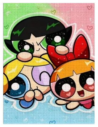 Powerpuff Girls — diamond painting