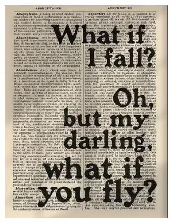 "What if you fly?" — diamond painting